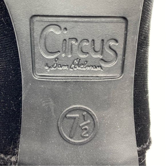 Sam Edelman-Circus Black Zipper Bootie 7.5 - Picture 7 of 8